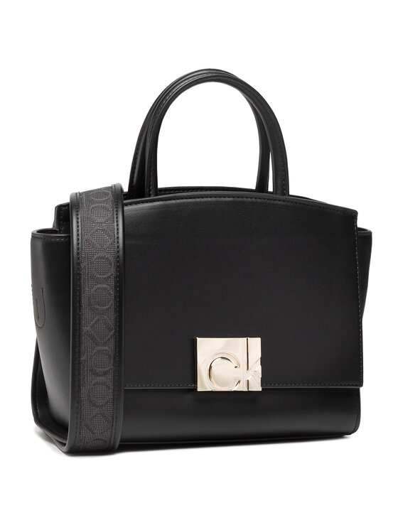 Borsetta Tote W/Zip Sm Jq Strap K60K608056 Nero