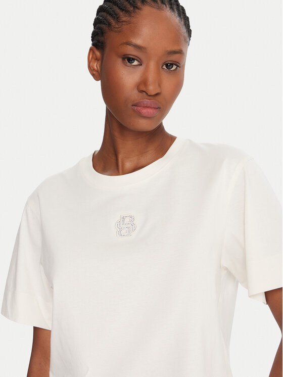 BOSS BOSS T-shirt Elpha 50551443 Bež Regular Fit