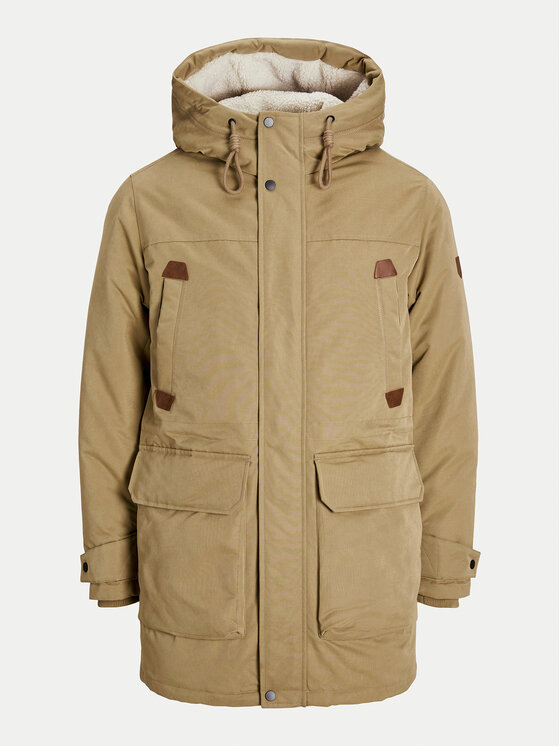 Jack&Jones Jack&Jones Kurtka zimowa Polar 12256995 Beżowy Regular Fit