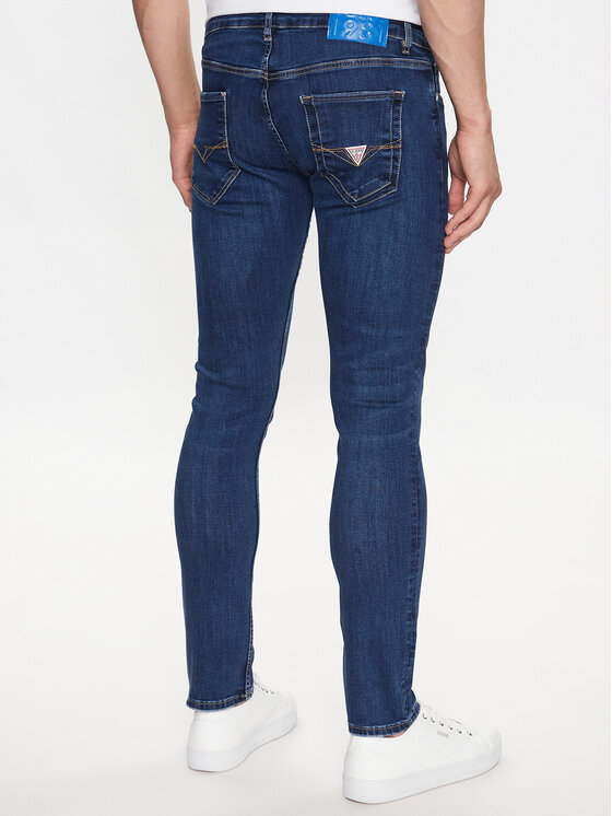 Guess Guess Jeans Miami M3YAN1 D52F1 Blu scuro Skinny Fit