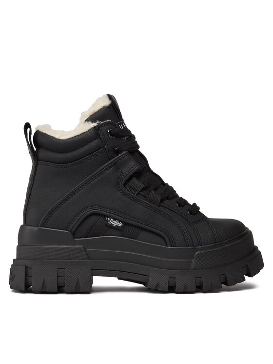 Buffalo Buffalo Sneakersy Aspha Nc Mid Warm 1622186 Čierna