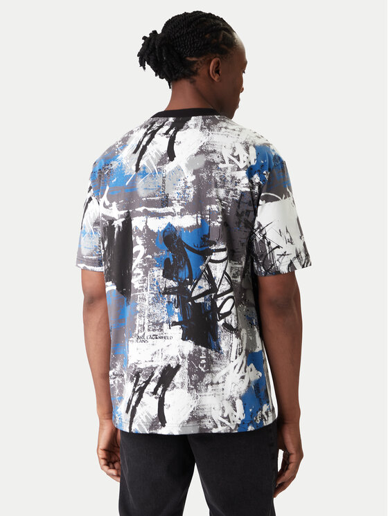 Karl Lagerfeld Jeans Karl Lagerfeld Jeans T-shirt B1M17076 Šarena Regular Fit