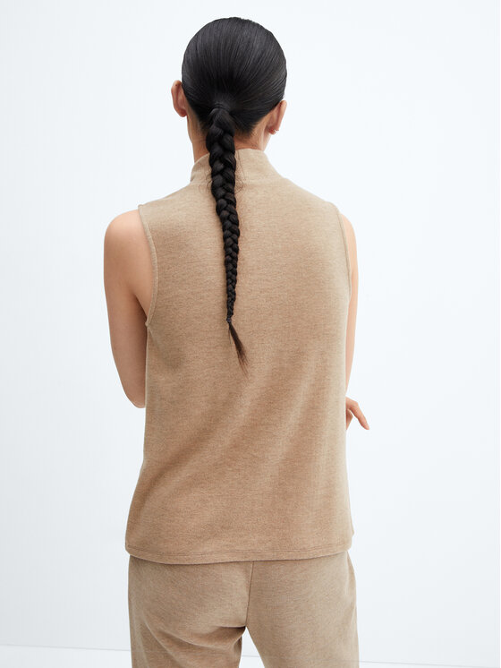 Mango Mango Garbó Michigan 57085989 Bézs Regular Fit