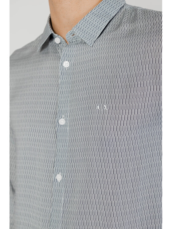 Armani Exchange Armani Exchange Košile 3DZC48 ZNRNZ Černá Long Fit