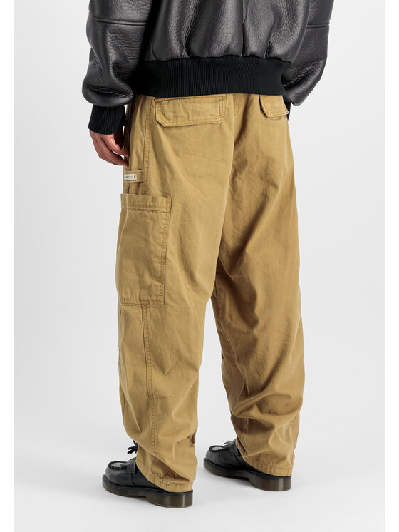 Alpha Industries Alpha Industries Spodnie cargo Workwear Deck Pant Beżowy Tapered Leg
