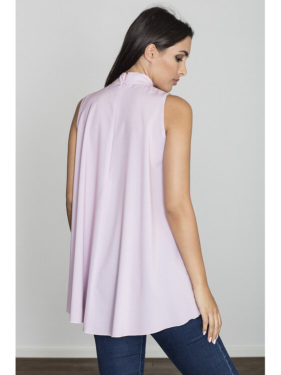 FIGL FIGL Blúzka M547 Ružová Regular Fit