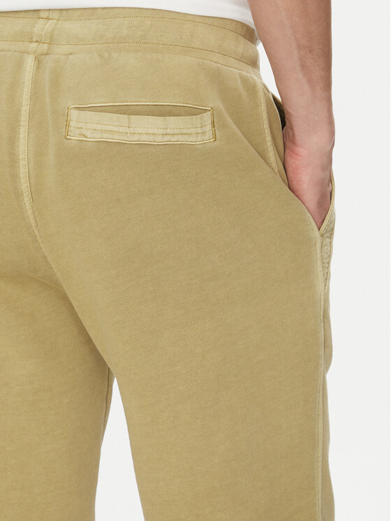 Aeronautica Militare Aeronautica Militare Pantaloni scurți sport 251BF016F583 Bej Regular Fit