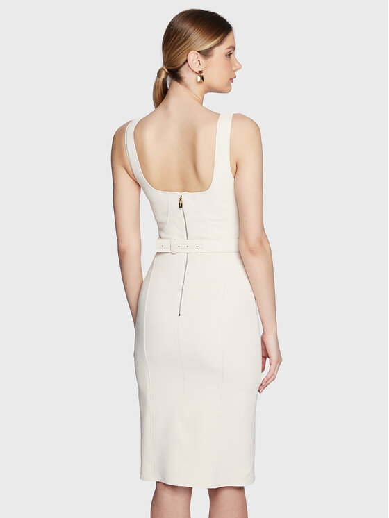 Abito da cocktail AB-336-31E2-V390 Écru Slim Fit