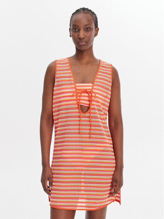 Seafolly Seafolly Vestito da spiaggia Calypso 55506-CU Arancione Regular Fit