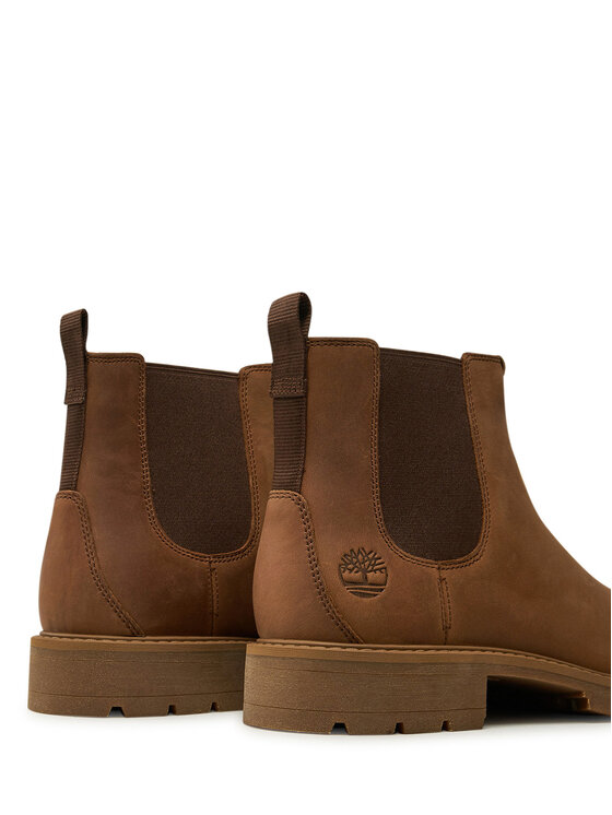 Timberland Timberland Gležnjarji Chelsea Elmhurst Chelsea Basic TB0A29RJG281 Rjava
