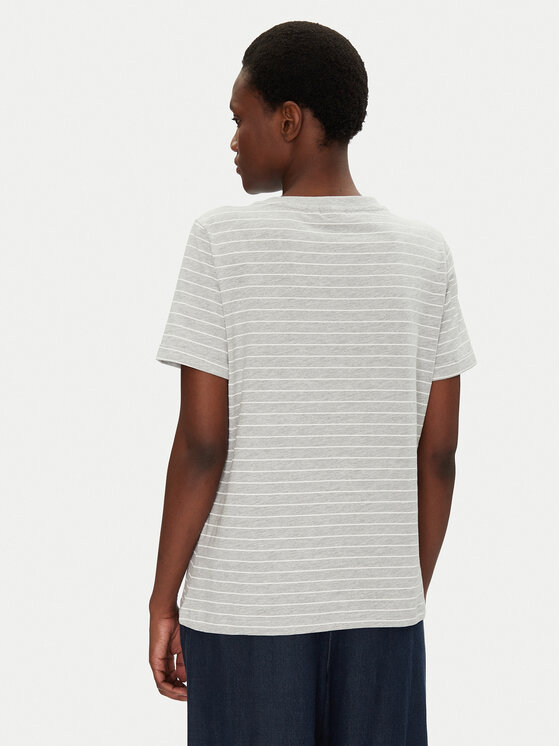 Fransa Fransa Tricou 20615521 Gri Regular Fit