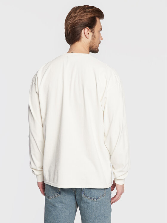 Longsleeve 76134246 Bianco Relaxed Fit