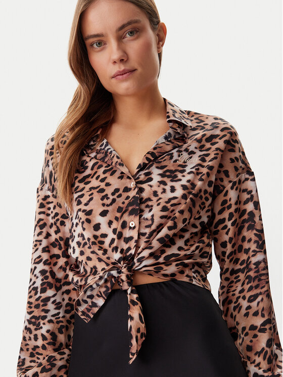 Guess Guess Košile W5GH0IWH9C2 Barevná Regular Fit