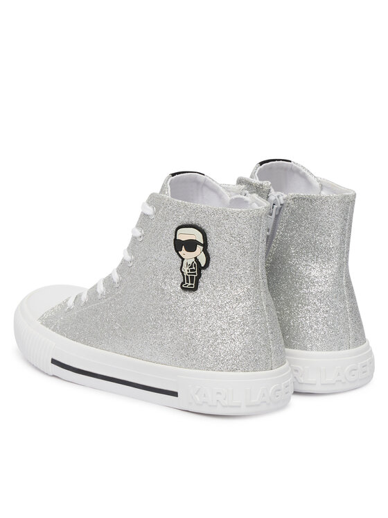 KARL LAGERFELD KARL LAGERFELD Teniși Z31171 S Gri