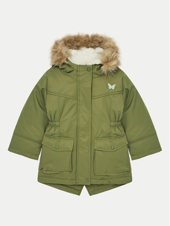 Coccodrillo Coccodrillo Žieminė striukė ZC4152101OGK Chaki Regular Fit