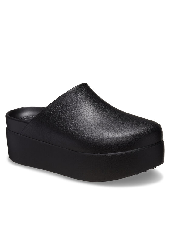 Crocs Pantoletten Dylan Platform Clog 209869 Schwarz Modivo