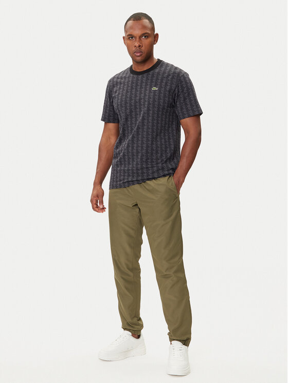 Lacoste Lacoste T-Shirt TH5902 Γκρι Regular Fit