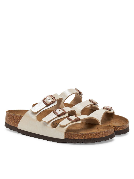 Birkenstock Birkenstock Παντόφλες Florida 1029818 Εκρού
