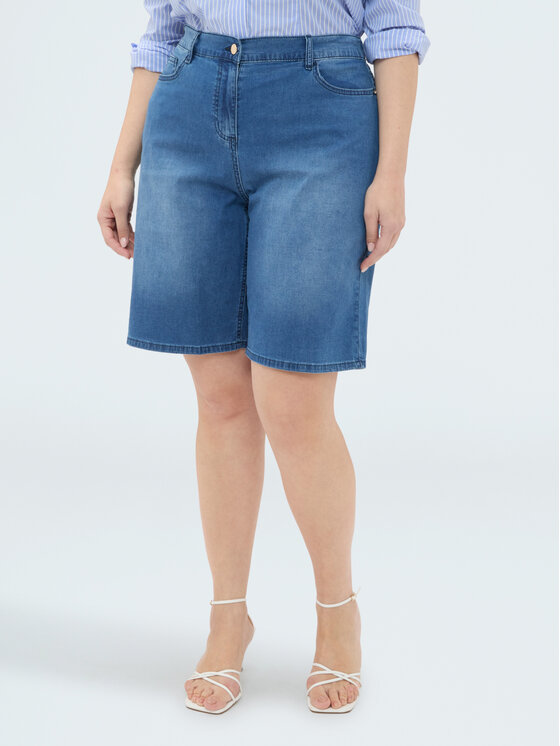 Fiorella Rubino Fiorella Rubino Szorty jeansowe P488T005240N024 Niebieski Regular Fit