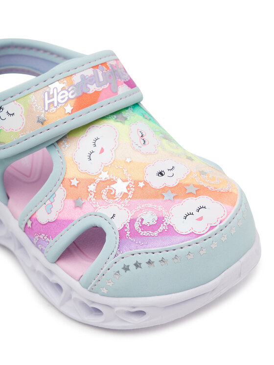 Skechers Skechers Sandale Heart Lights Sandals-Cutie Clouds 302977N/TQMT Tirkizna