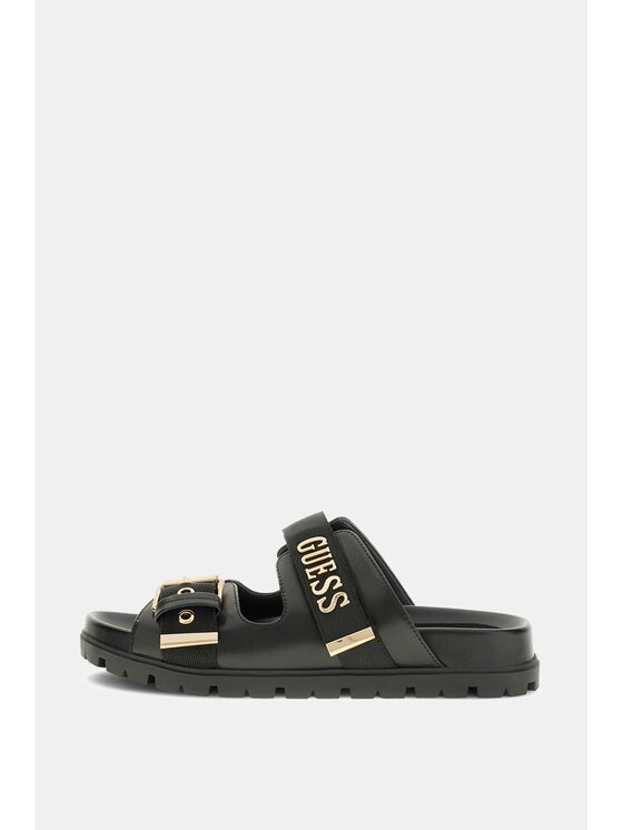 Guess Guess Sandały 183184 Czarny