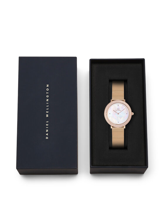 Daniel Wellington Daniel Wellington Laikrodis Crystalline Bezel 3 DW00100823 Rožinis auksas