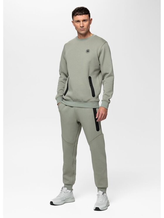 PITBULL PITBULL Bluza DOGWOOD Szary Regular Fit