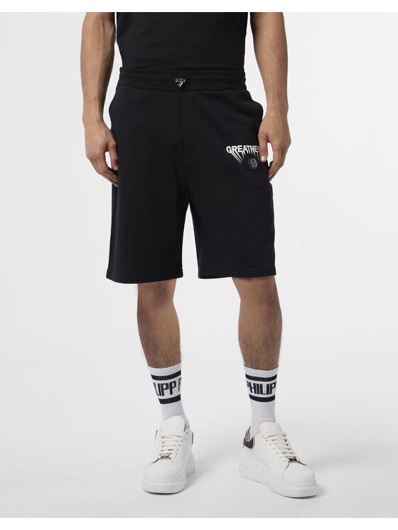 PHILIPP PLEIN PHILIPP PLEIN Szorty sportowe 26001 Czarny Jogger Fit