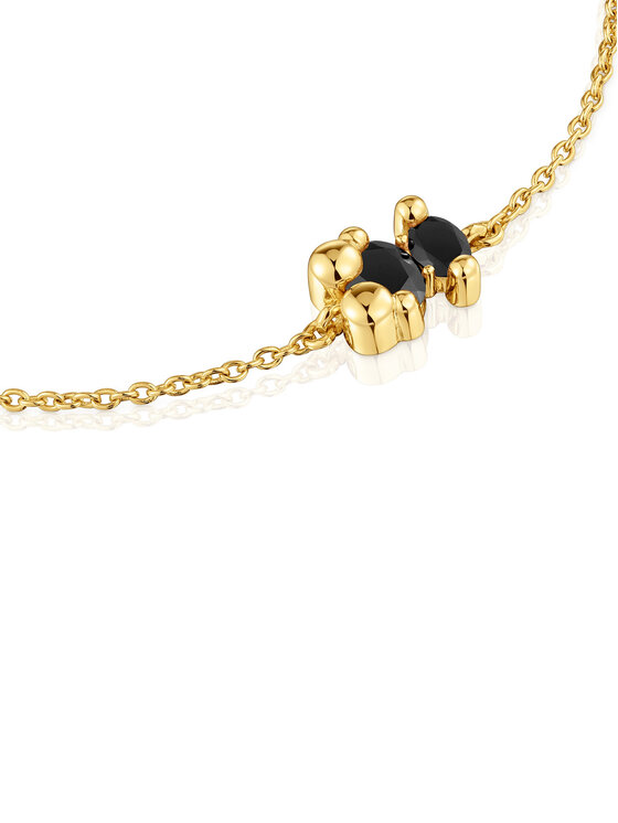 TOUS TOUS Náramek Bold Bear Gem 1004228600 Zlatá