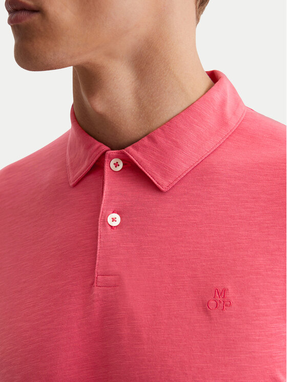 Marc O'Polo Marc O'Polo Polokošeľa 536 2176 53018 Ružová Shaped Fit