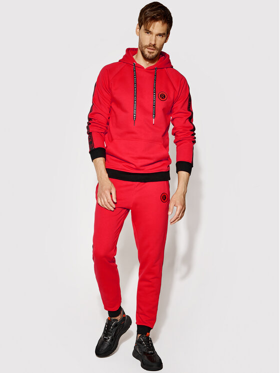 Tuta Harrier Zip 2 Rosso Slim Fit