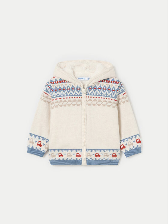 Mayoral Mayoral Sweter 2319 Beżowy Regular Fit
