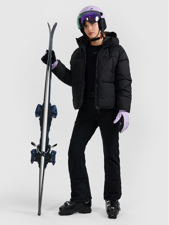 4F 4F Giacca da sci 4FWAW25TTJAF0808-20S Nero Regular Fit