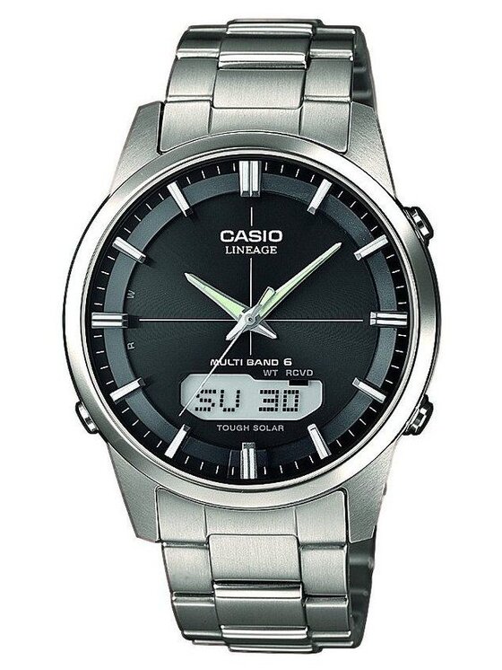 Casio Casio Zegarek LCW-M170TD-1AER Srebrny