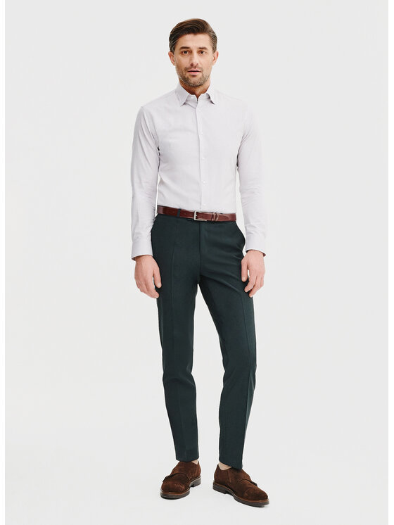 Pako Lorente Pako Lorente Koszula P25SF-1X-006 Szary Slim Fit
