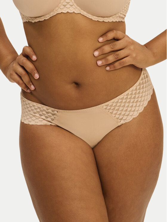 Simone Pérèle Simone Pérèle Klassischer Damenslip Subtile 19Y720 Beige