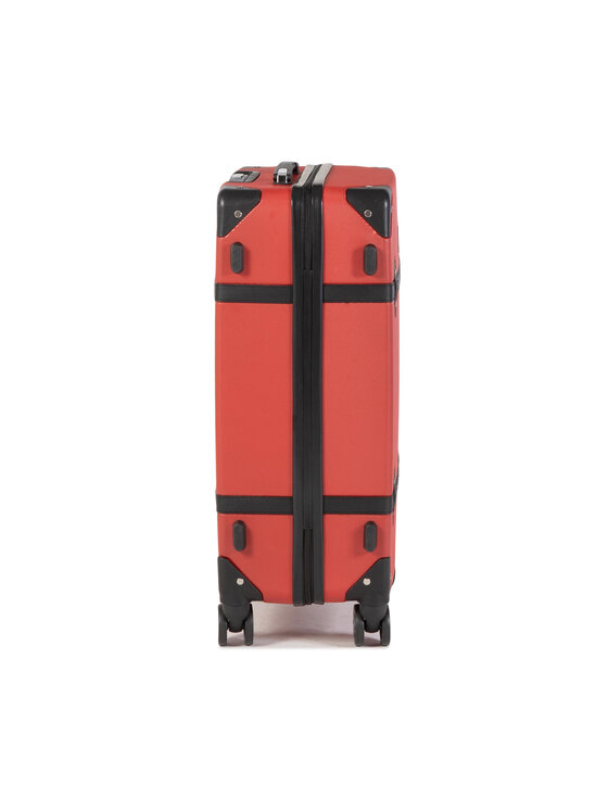 Valigia rigida media T5511-0 Rosso