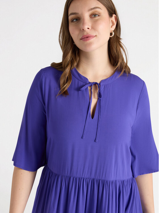 Fiorella Rubino Fiorella Rubino Vestito elegante 7582T101631N029 Viola A-Line Fit