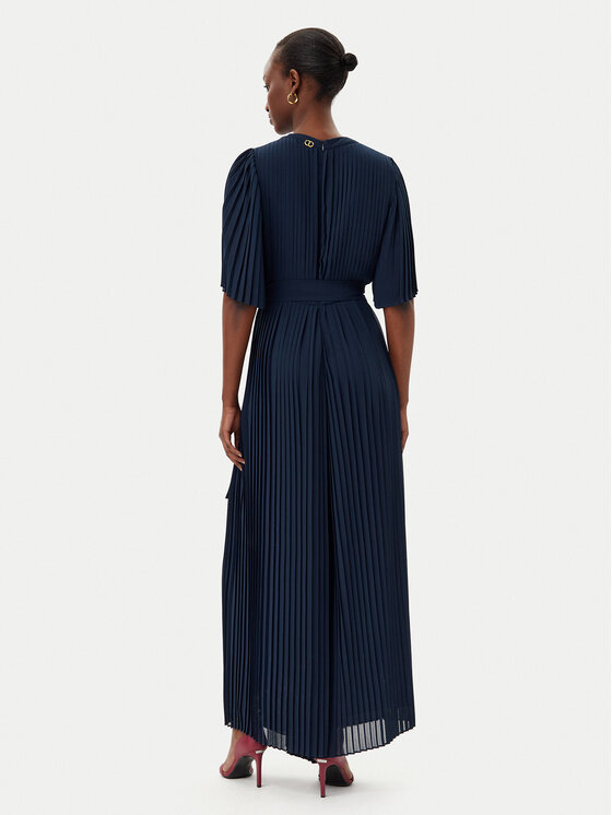 TWINSET TWINSET Kombinezon 251TP2050 Tamnoplava Loose Fit