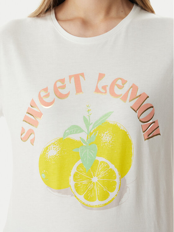 Morgan Morgan T-shirt 261-DLEMON Bianco Regular Fit