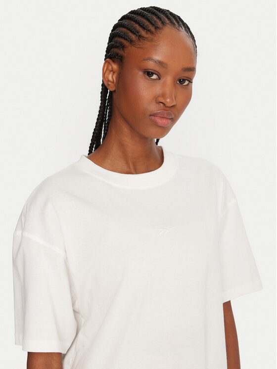 Reebok Reebok T-Shirt RK25315CCW Λευκό Regular Fit