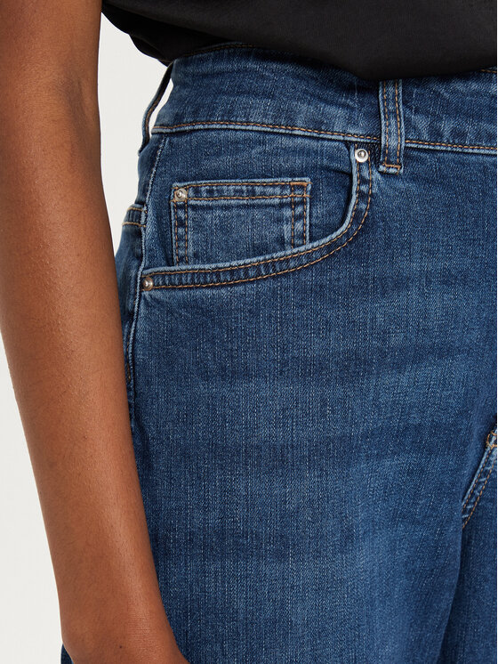 Marella Marella Jeans hlače Tomboy 2423186094 Mornarsko modra Tomboy Fit