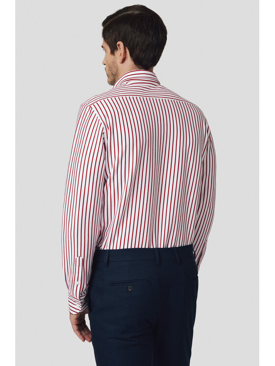 Lancerto Lancerto Koszula Celeste KO073225000004 Biały Slim Fit