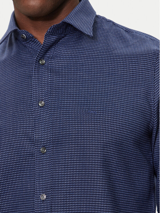 Michael Kors Michael Kors Camicia MK0DS01368 Blu scuro Regular Fit