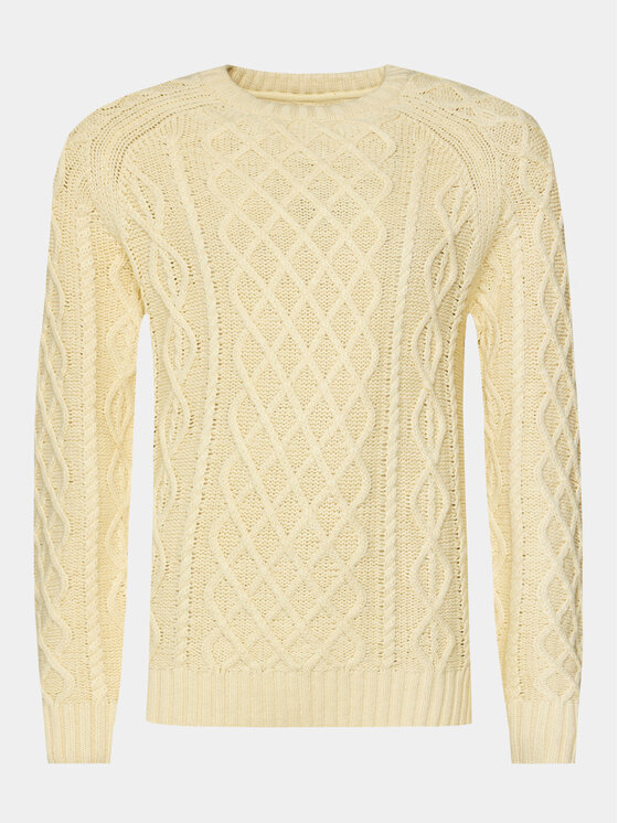 INDICODE INDICODE Светр Bussel 35-597 Бежевий Regular Fit