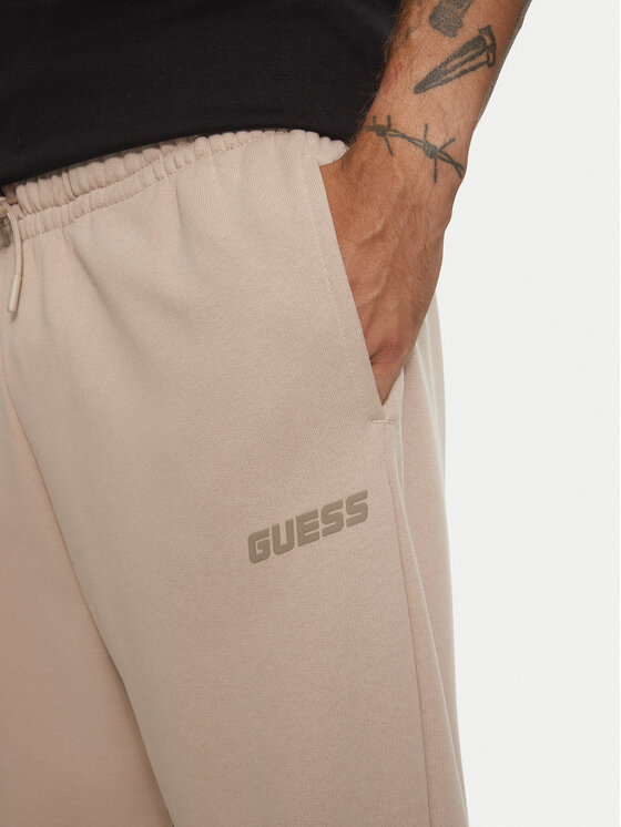 Guess Guess Dressipüksid Emis Z4YB00 KAIJ1 Beež Relaxed Fit