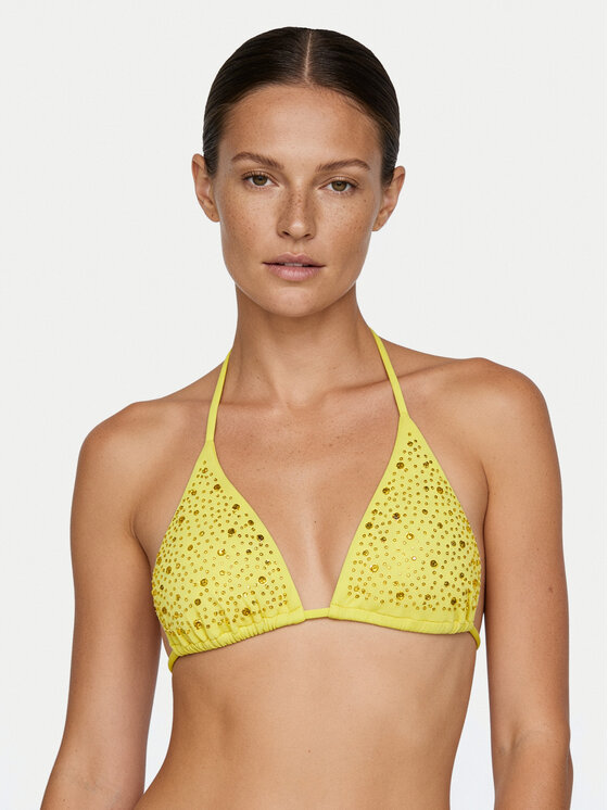 Guess Guess Vrchní část bikin E6GJ34 MC040 Zelená