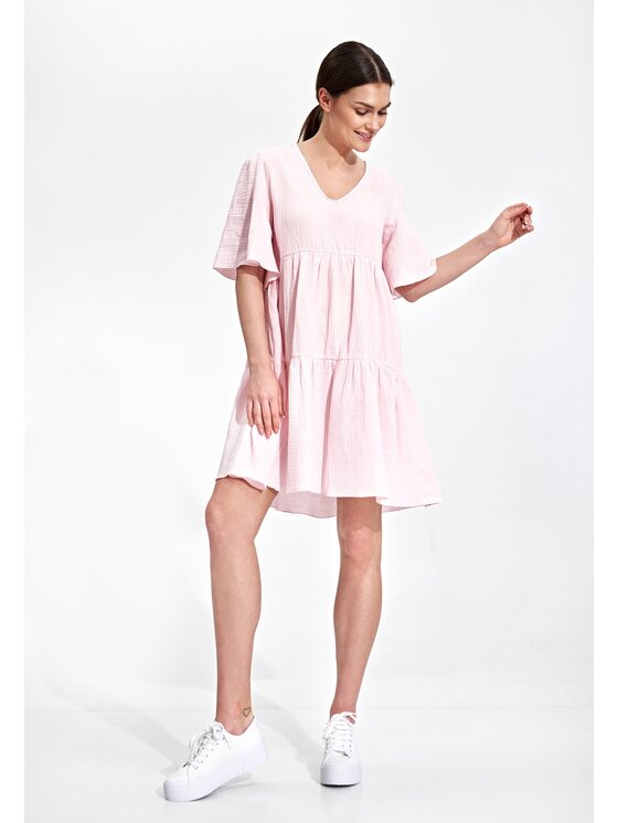 FIGL FIGLFIGL Vestito M869 Rosa Regular Fit