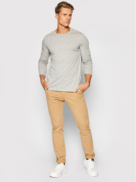 United Colors Of Benetton United Colors Of Benetton Longsleeve 3U53J1F05 Γκρι Regular Fit