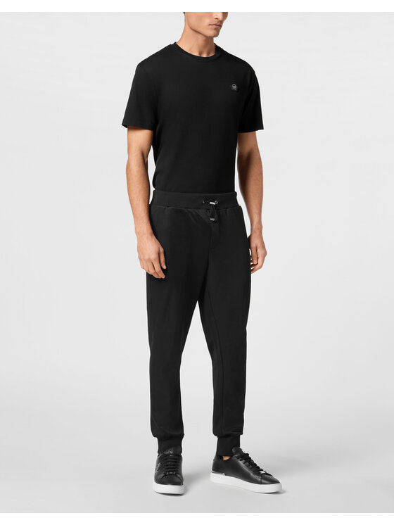 PHILIPP PLEIN PHILIPP PLEIN Joggers kalhoty 9577 Černá Jogger Fit